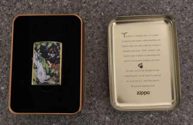 Zippo 2005 Mysteries Of The Forest 10th Anniversary Limited Edition 2