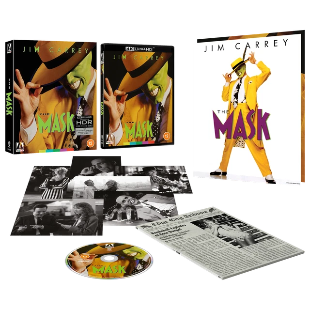 Mask Riegert THE MASK LIMITED Edition (4K UHD Blu-ray) Peter Greene Peter Riegert ...