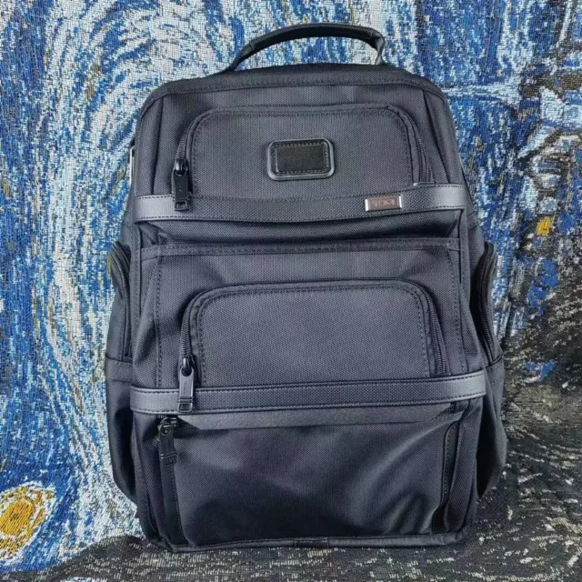 TUMI ALPHA 3 Series Brief Backpack Business Sports Nylon Bag Black 43x30x20cm
