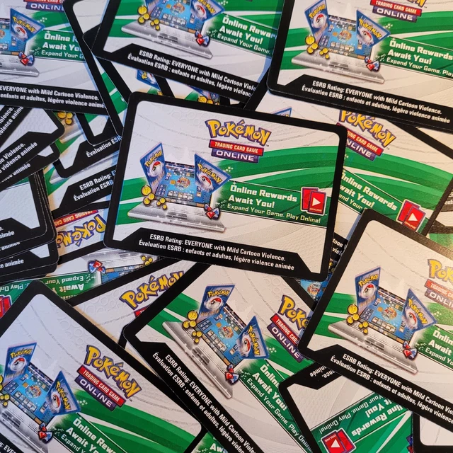 POKEMON TCG ONLINE Unused Code Cards Pick Your Set **Codes Messaged