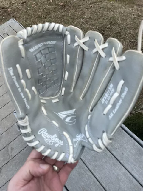 Rawlings 11.5" Sure Catch Youth Fastpitch Softball Glove, (RHT)