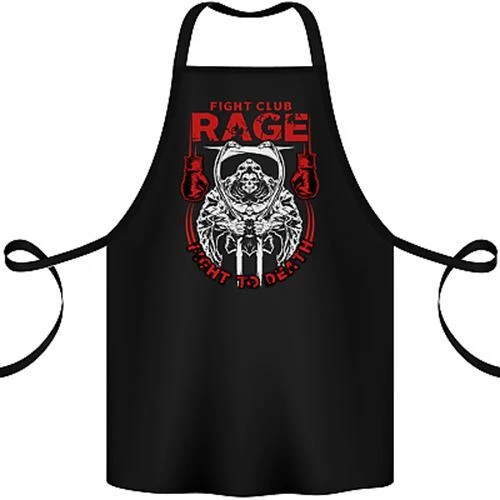 Fight Rage MMA Mixed Martial Arts Muay Thai Cotton Apron 100% Organic