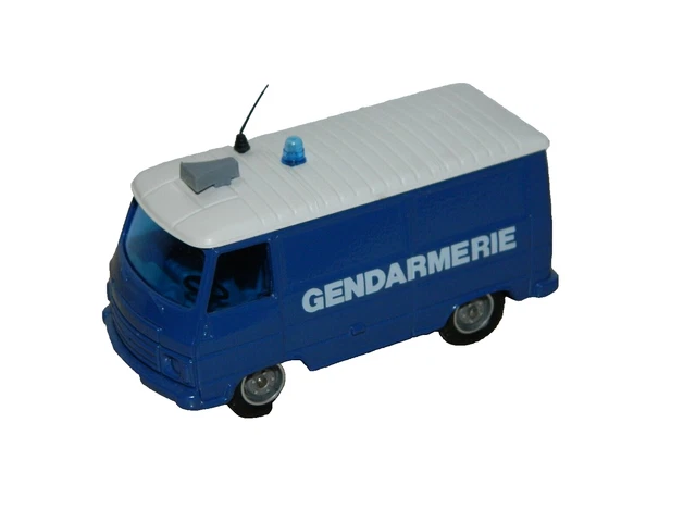 Solido 1/50 Peugeot J9 Police - Toner Gam, Miniature Française 1987