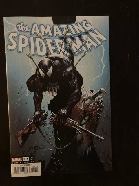 Amazing Spider-Man 33 Nm 1:25 Gleason Variant Marvel Comics