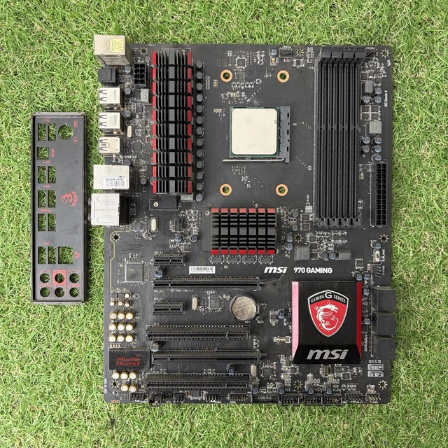 MSI 970 GAMING Socket AM3+ DDR3 Motherboard With I/O Shield (J) £49.99 ...