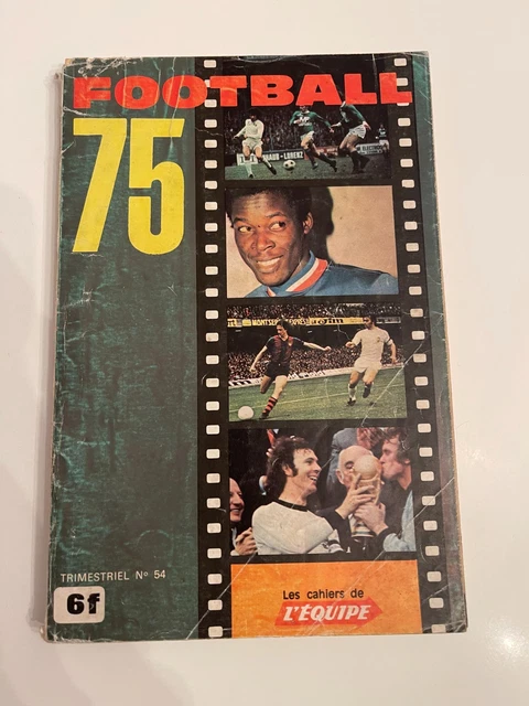 Livre Football - Les Cahiers De L'Équipe 1976, Bon état