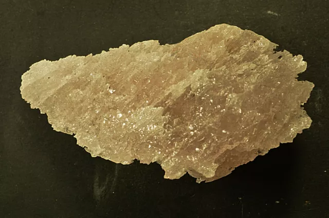 Cristalisation de Morganite etched Beryl rose léger spécimen minerale 73g gravé