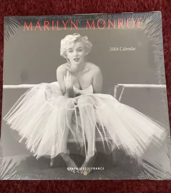 Marilyn Monroe 2004 Calendar -  7 X 7 Graphique De France / Never Opened