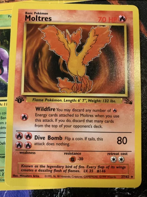 Pokemon Fossil Set 1st Edition - Choose Your Card! 1999 Vintage WoTC -  NM/LP 3