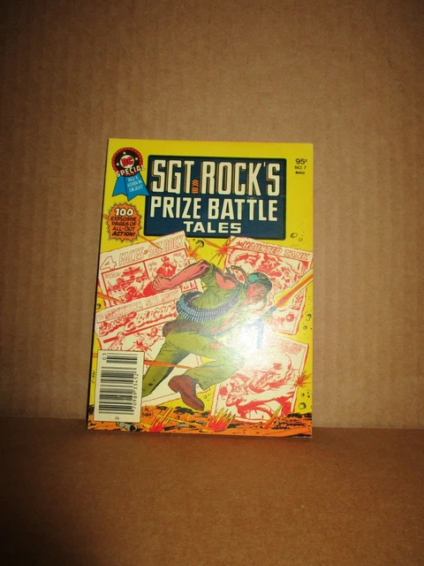 Sgt. Rock's Prize Battle Tales UNREAD NM/MINT DC Blue Ribbon Digest 7 War Comic