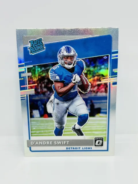 2020 Panini Donruss Optic D’ANDRE SWIFT Rookie Holo Silver Prizm #159 Eagles RC