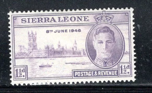 British Sierra Leone Stamps     Mint Hinged  Lot 1388At