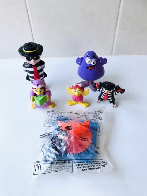 VINTAGE MCDONALDS HAPPY Meal toys - BIRDIE FIGURES $9.00 - PicClick AU