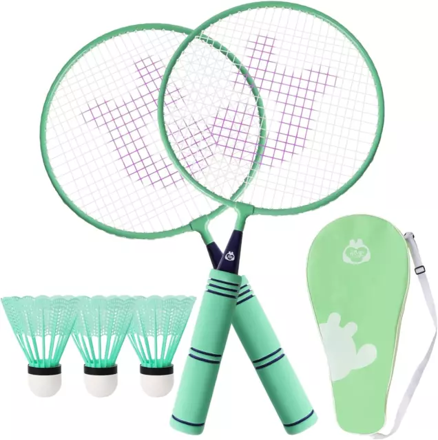 Badminton-Set Für Kinder, 1 Paar Badmintonschläger-Set, Leicht, Für Kinder, Badm