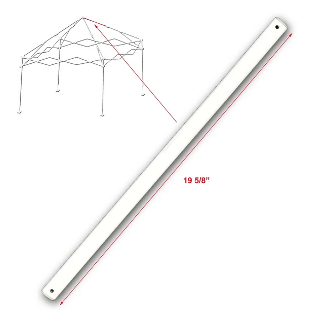 E-Z UP Sierra 2 10X10 Instant Canopy Gazebo PEAK TRUSS Bar Replacement Parts