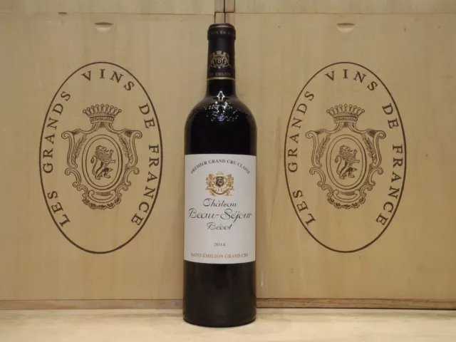 Château Beau Séjour Bécot 2014 Saint Emilion 1er Grand Cru Classé B noté: 94/100