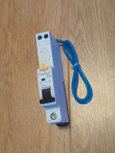 FUSEBOX B16 RCBO Tipo A 6Ka Rta061630B, Posta Gratuita Prima Classe EUR ...