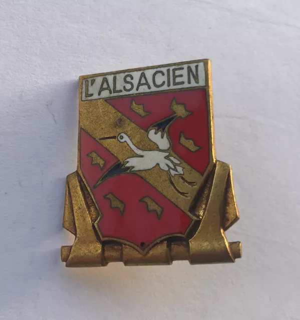 Badge Military Marine L’Alsation REG61186