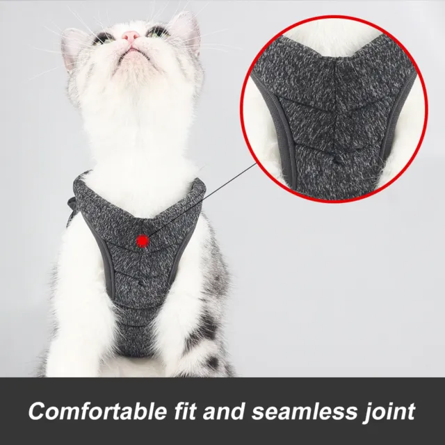 Polyester Dog Cat Vest Easy Control Collar Strap Running with Traction Leash Set