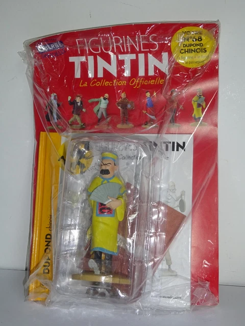 Figurine Tintin N°68 Dupond Chinois, Collection Officielle Hergé, Scellée