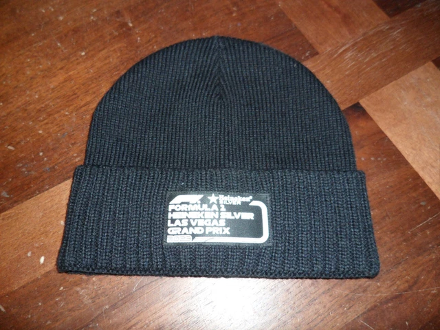 2023 Las Vegas F1 Formula 1 Official Knit Black Cap
