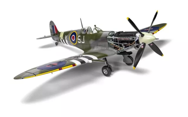 New Release Airfix A17001 1:24th Scale Supermarine Spitfire Mk.IXc Model Kit.