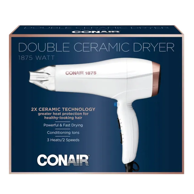 Conair Double Ceramic Hair Dryer! 1875 Watts! Brand New! Excellent! Sale!