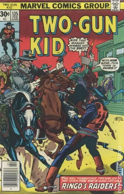 Two-Gun Kid #135 FN- 5.5 1977 Stock Image Low Grade