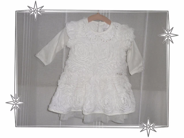 Robe été Fille Catimini 9 Mois - Thème Bonbons Et Oiseaux - Neuf