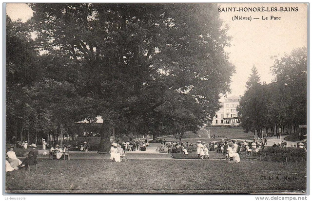 58 SAINT HONORE LES BAINS - le parc