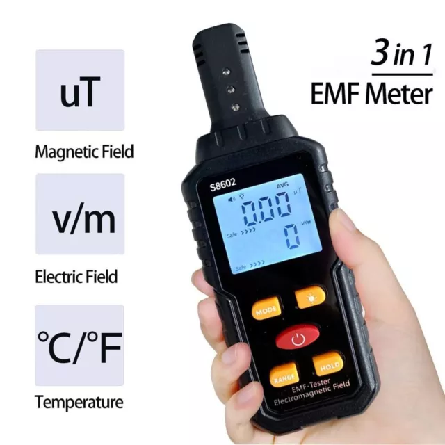 High Precision Electromagnetic Radiation Radioactive Tester  Electrician