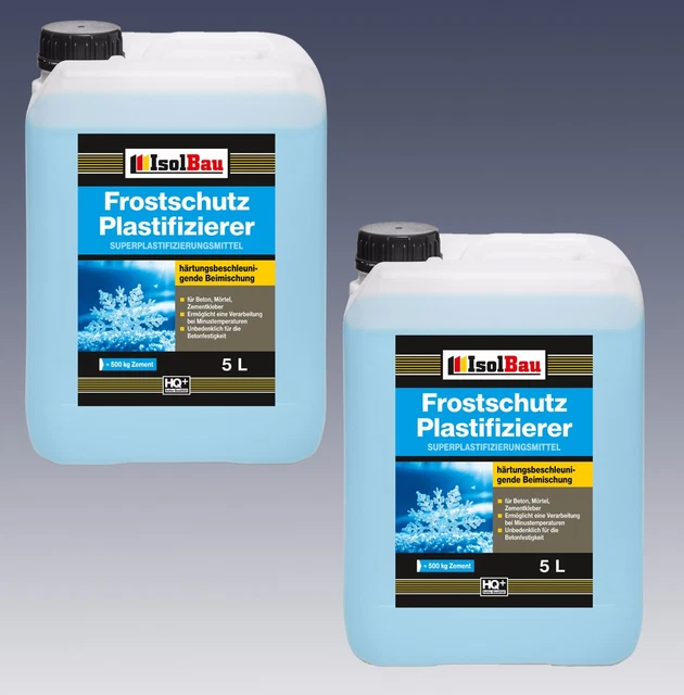 10 L additivo per calcestruzzo antigelo plastificante liquefattore per calcestruzzo liquefattore