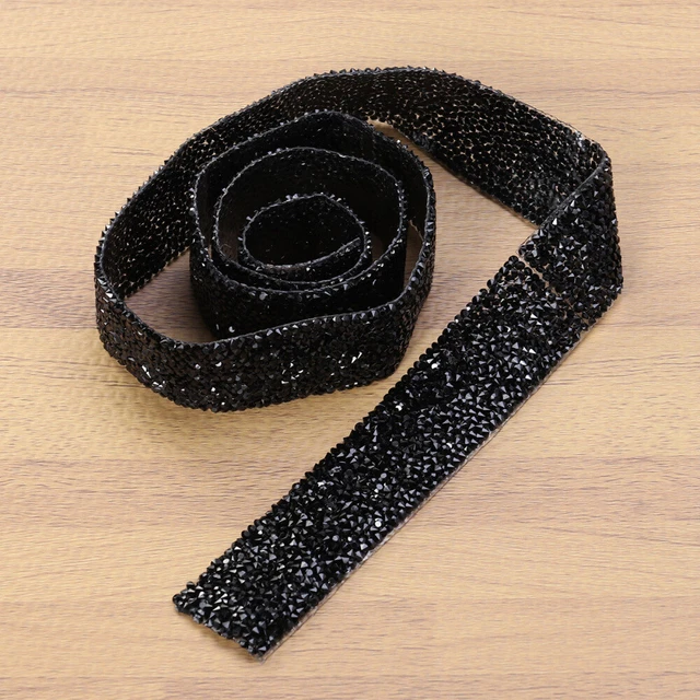Abito damigella d'onore strass cintura adesiva mesh diamante trapano hot