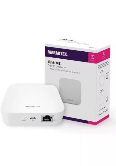 Zigbee Gateway - Marmitek Link ME - Hub - Zigbee 3.0 - LAN Bridge für Zigbee