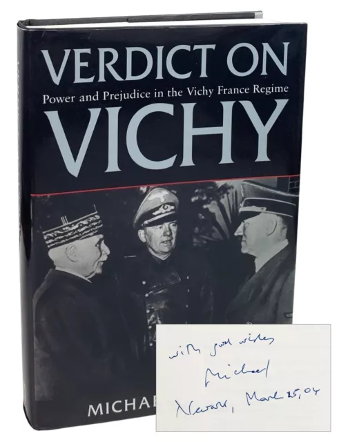 Verdict on Vichy SIGNED 1st World War II, Nazi Germany, Occupied France, History