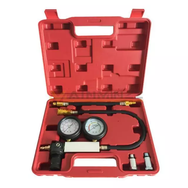 TU-21 Dual Gauge Diagnostic Cylinder Leak Tester Engine Cylinder Leakdown Tester