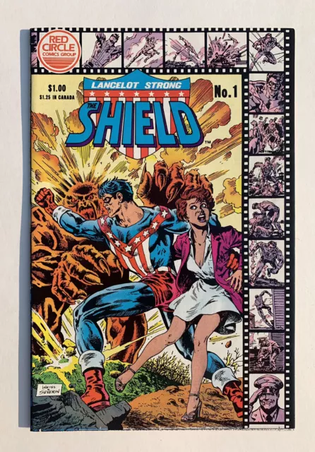 Archie Red Circle (1980) Lancelot Strong, The Shield & Steel Sterling #1