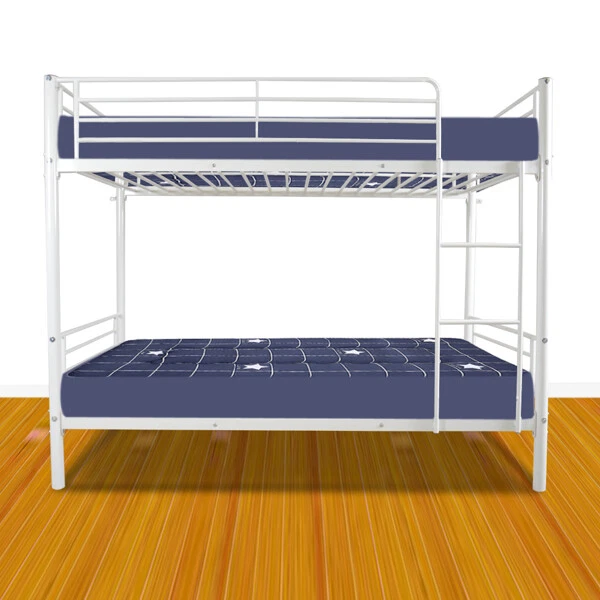 HEAVY DUTY METAL Twin Bunk Bed Metal Frame with Ladder & FullLength