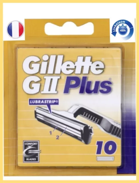 Gillette Contour Plus Lame De Rasoirs  Homme pack de 10 Recharges  NT32