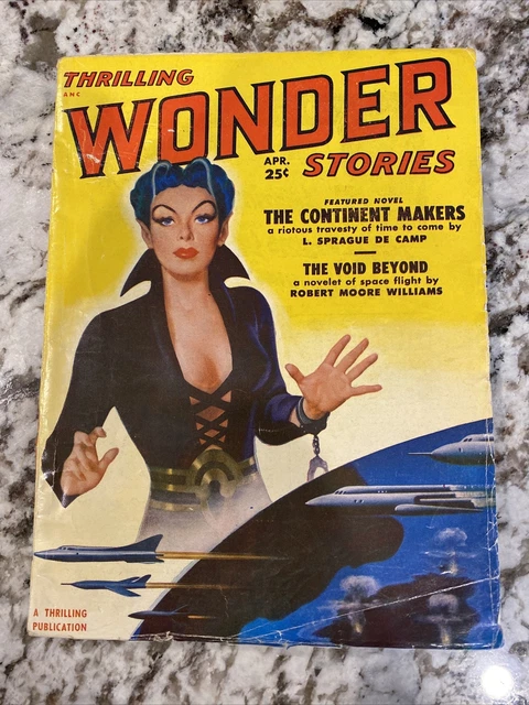 Thrilling Wonder Stories Pulp Apr 1951 Vol. 38 #1 VG