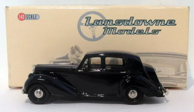 Lansdowne Models 1/43 Scale LDM64A - 1951 Bentley MkVI Ivo Peters Midnight Blue