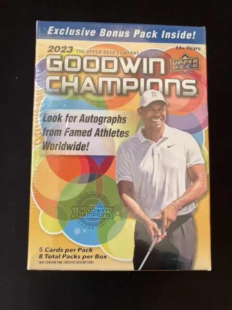 2023 Upper Deck Goodwin Champions Blaster Box Factory Sealed