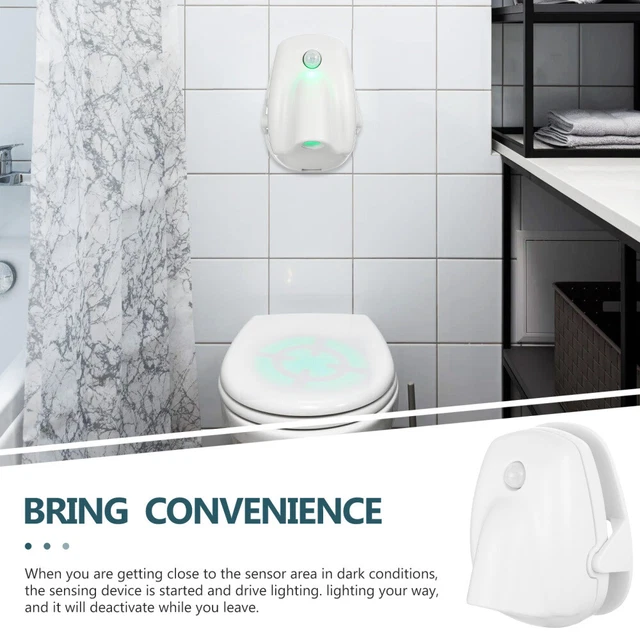 MOTION ACTIVATED TOILET Light Lid Sensor with Automatic Child £12.29