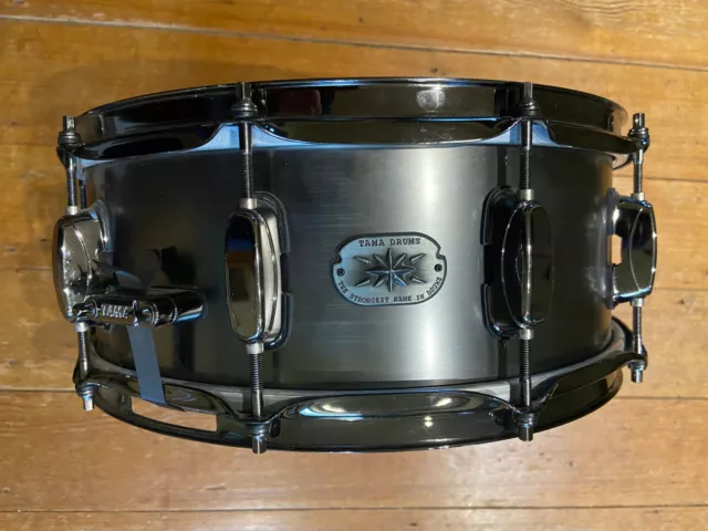 Tama metalworks snare drum 5.5"x14" matte black steel