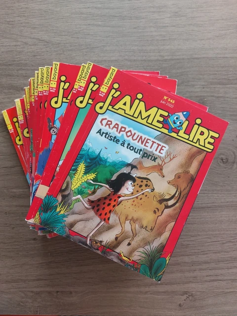 LOT J'AIME LIRE ANNEE 2018 COMPLETE livré avec facture (12 livres) Bayard EUR 23,90 - FR