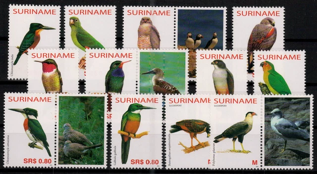 Surinam; Vögel 2004 kpl. **  (30,-)