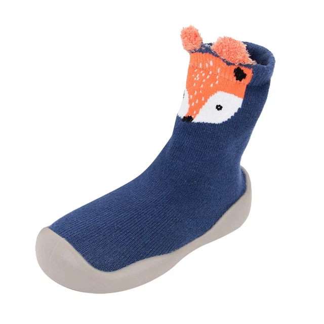 Pantofole antiscivolo bambini bambina ragazzi bambini calze scarpe di cotone inverno caldo 4