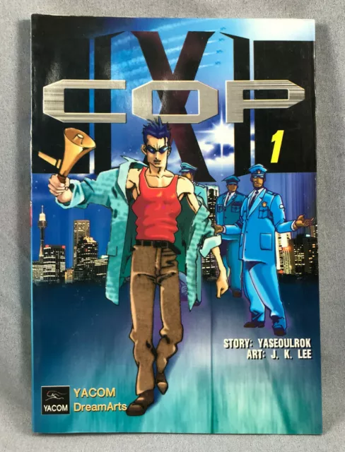 X-Cop Vol 1 Manhwa Manga J.K. Lee Yaseoulrok Yacom 2000 Dream Arts Anime Korea