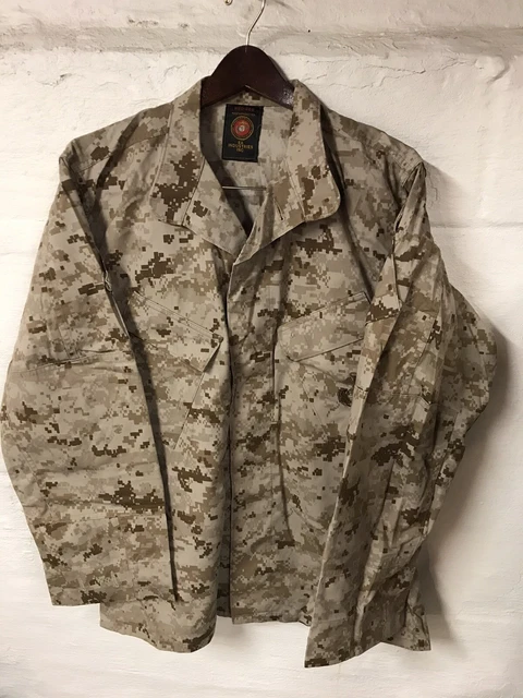 USMC Issued MCCUU Desert MARPAT Camouflage Blouse, Cammies Medium Regular MR