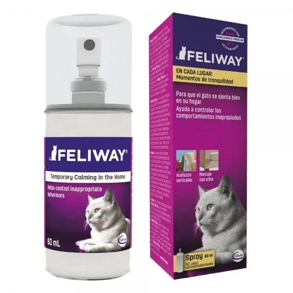 Eliminateur d'Odeurs Ceva Feliway Calmant Chat (60 ML) Efficace Livraison Rapide